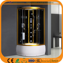 Golden Colour Without Steam Shower Cabin (ADL-8901)